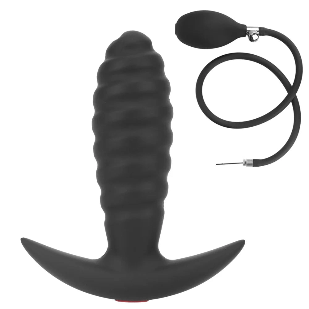 Inflatable Anal Plug for Women Men Inflatable Butt Plug