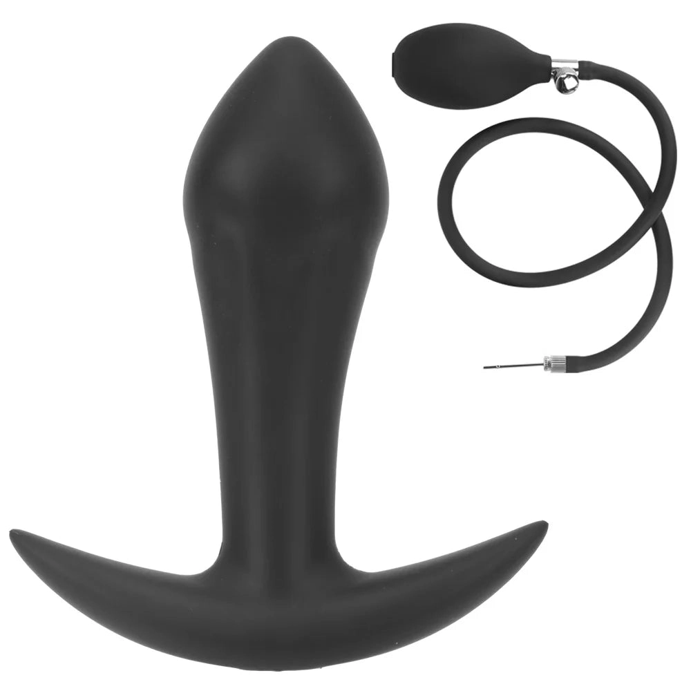 Inflatable Anal Plug for Women Men Inflatable Butt Plug