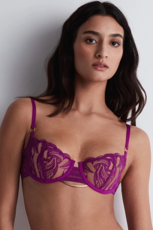 Into The Groove Half Cup Bra Pink