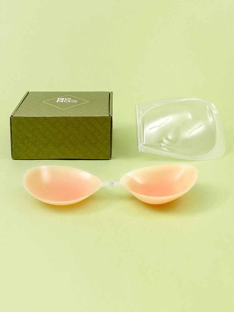 Invisible Silicone Push Up Adhesive Bra for Strapless Backless Dress