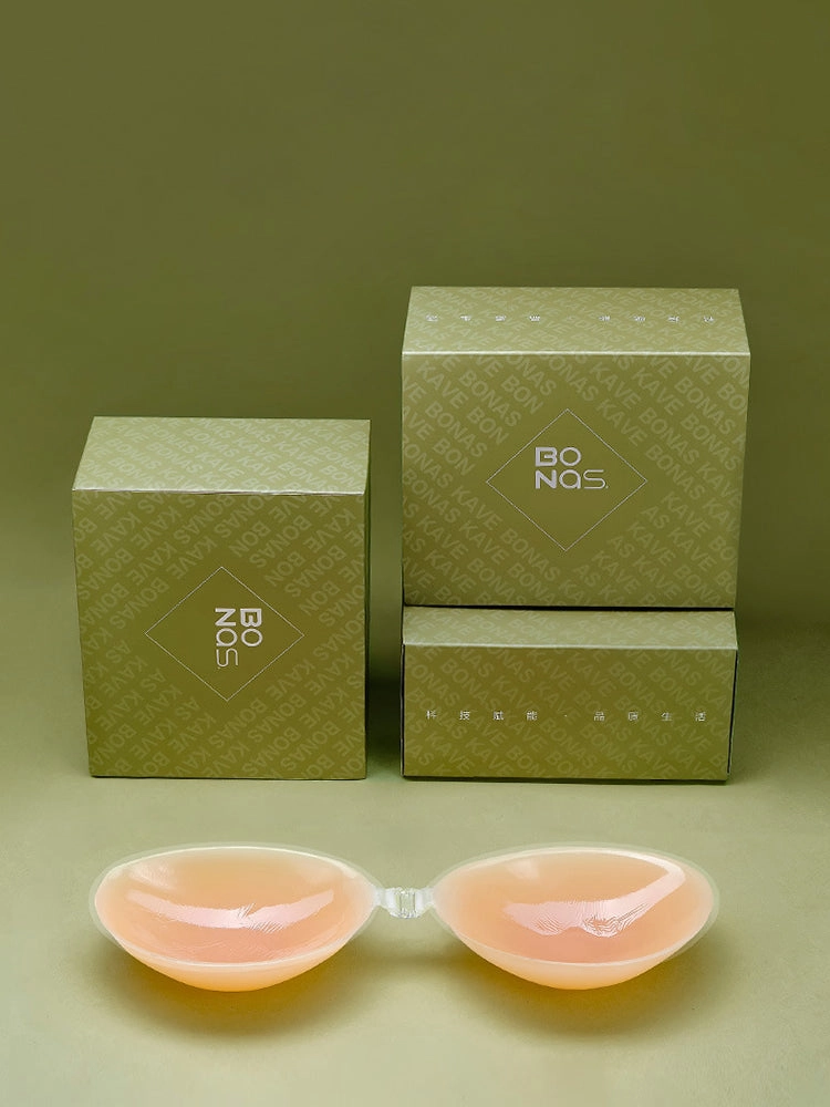 Invisible Silicone Push Up Adhesive Bra for Strapless Backless Dress