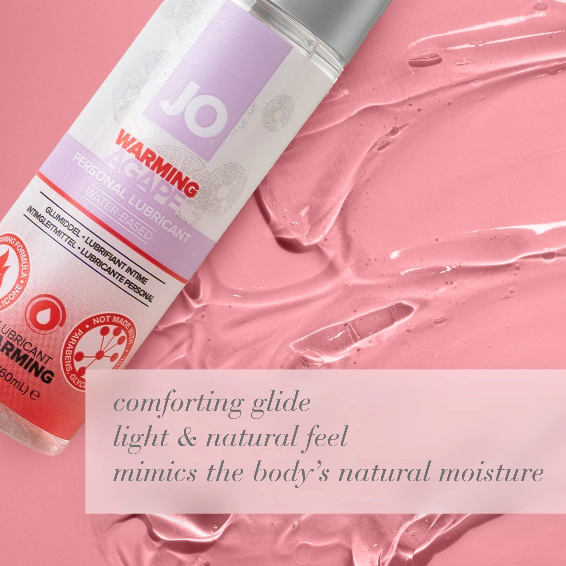 JO Agape Warming Lube - 2 oz