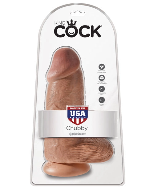 King Cock 9 x 9 Inch Chubby