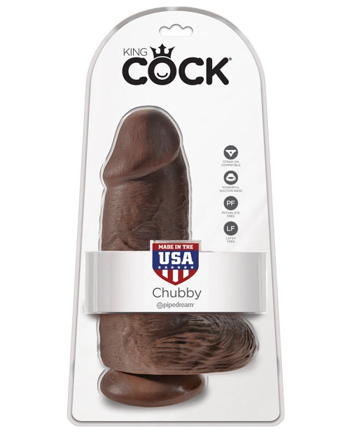 King Cock 9 x 9 Inch Chubby