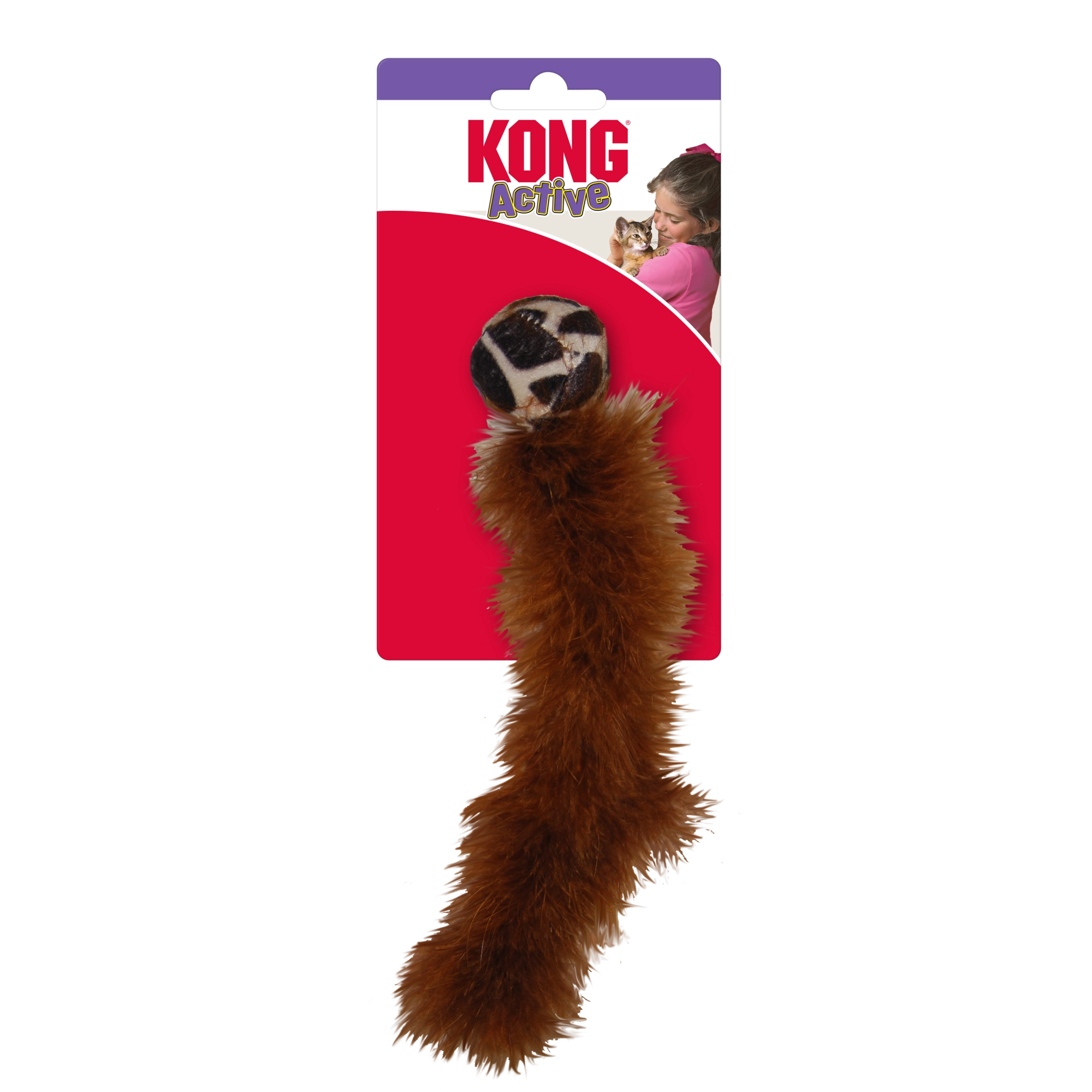 KONG Cat Active Wild Tails Assorted Cat Toy