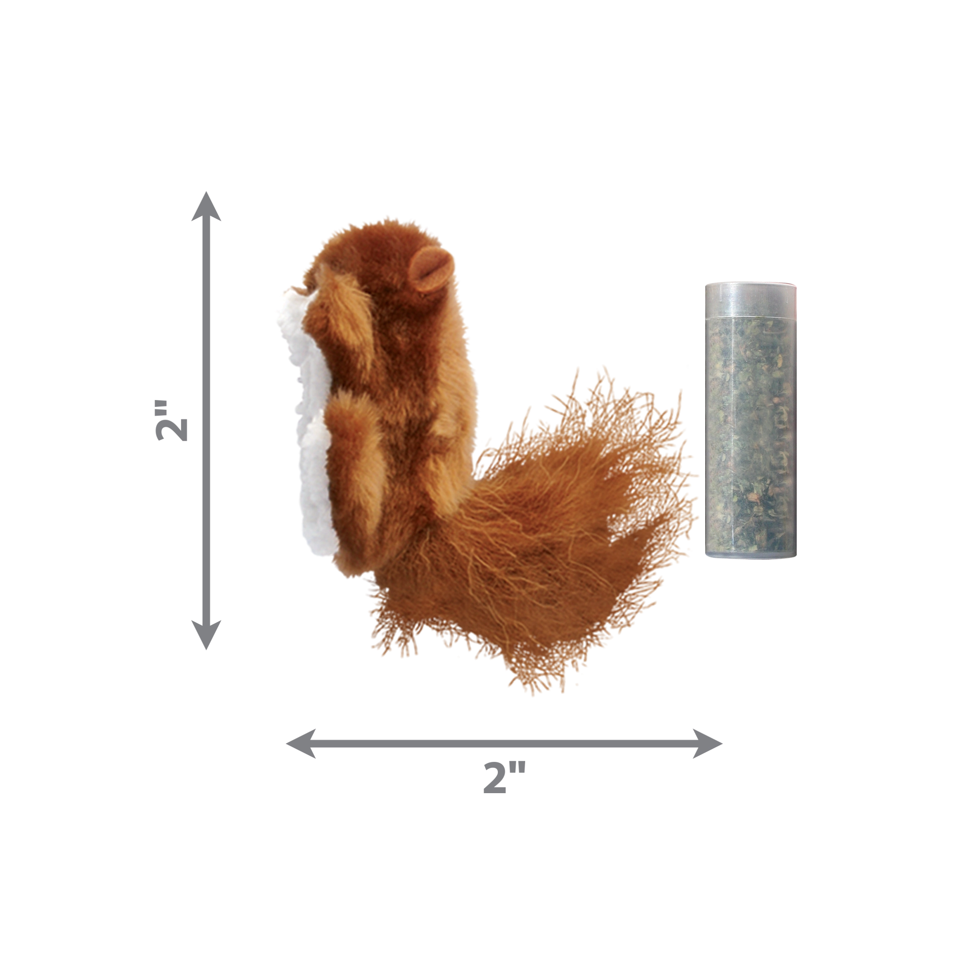 KONG Refillables Squirrel Cat Toy