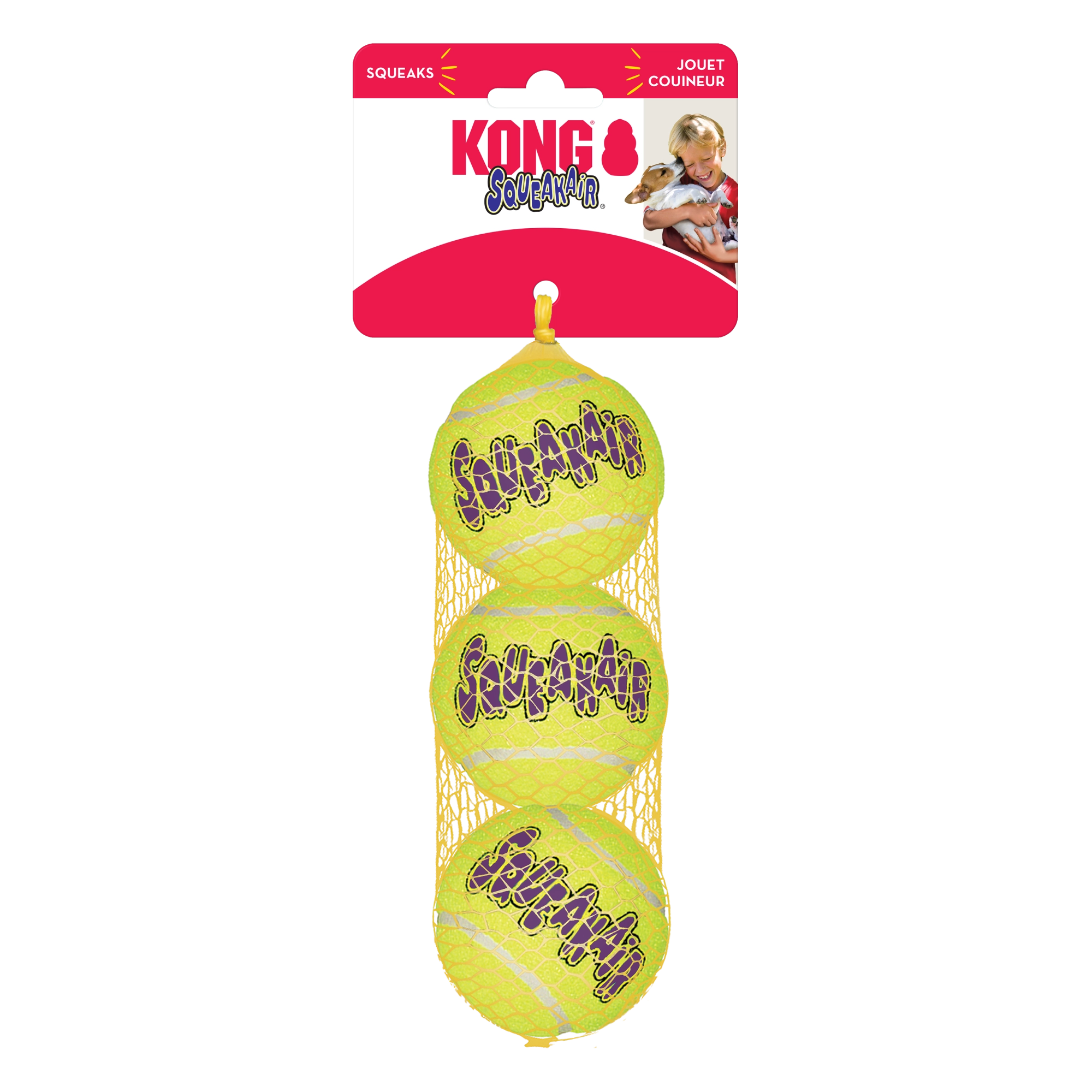 KONG SqueakAir® Balls Medium Dog Toy