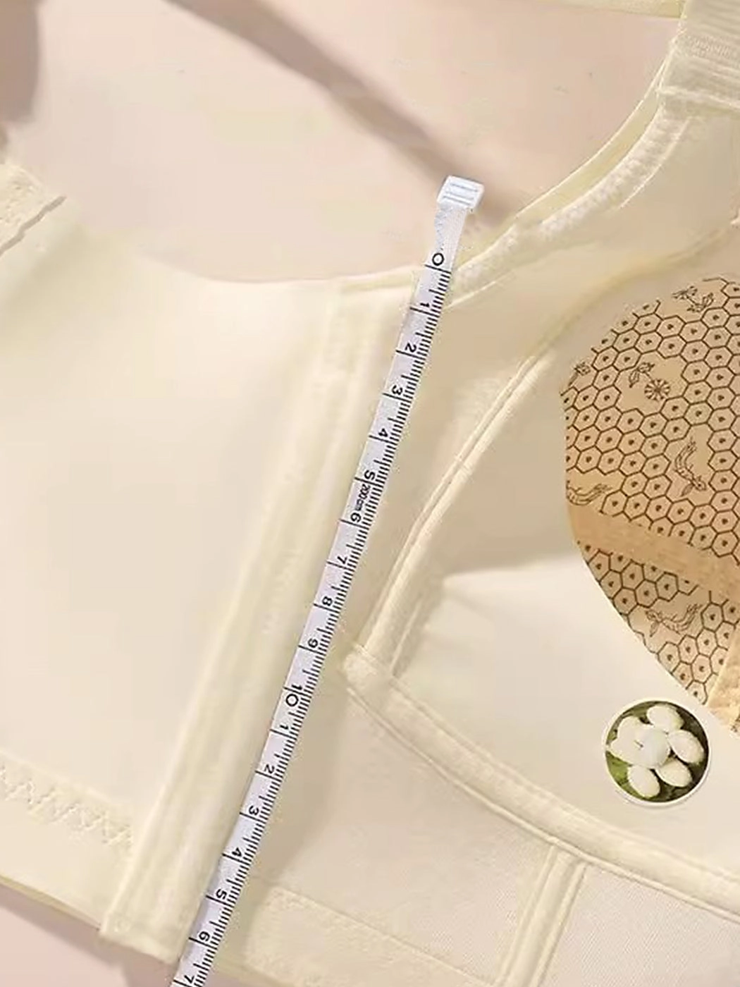 Lace Trim Lift & Side Support Minimizer Bra