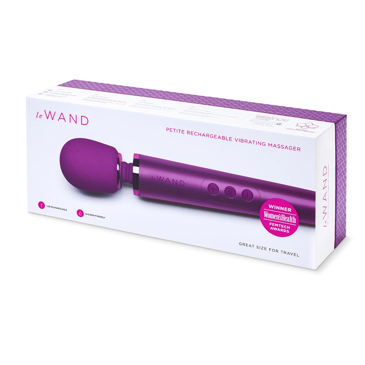 Le Wand Petite Massager - Dark Cherry