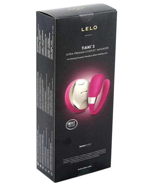 Lelo Tiani 3 - Cerise Premium Dual Stimulator With Remote