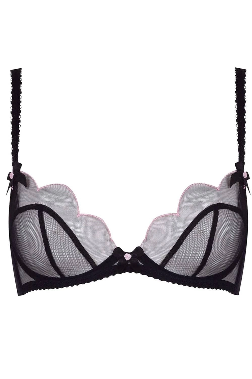 Lorna Plunge Bra in Black