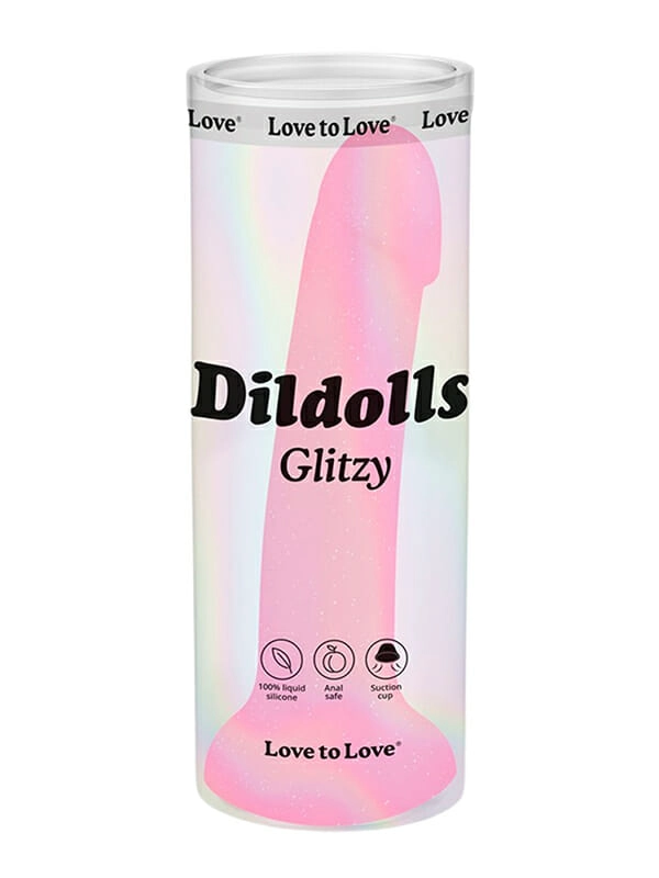 Love to Love Dildolls Glitzy Dildo 17.6 cm