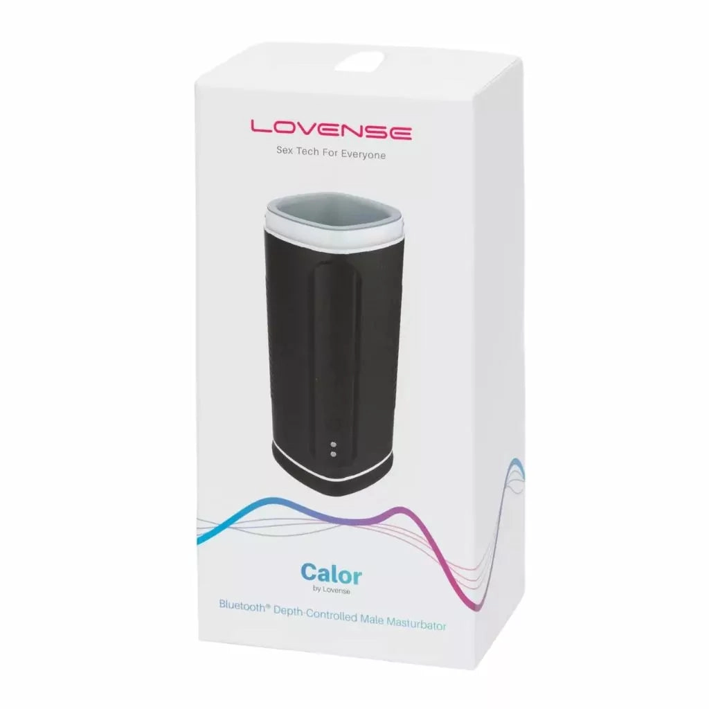 Lovense Calor Bluetooth Depth Controlled Compact Heating Male Masturbator
