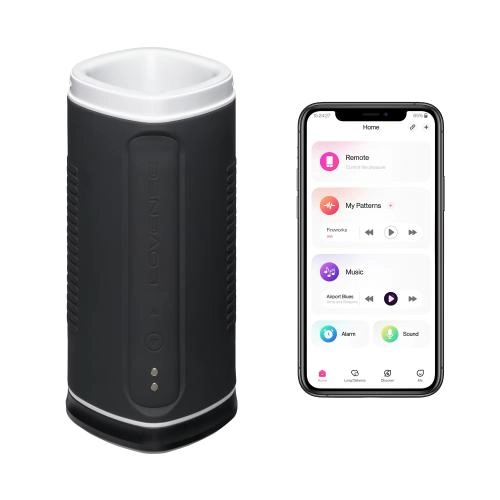 Lovense Calor Bluetooth Depth Controlled Compact Heating Male Masturbator