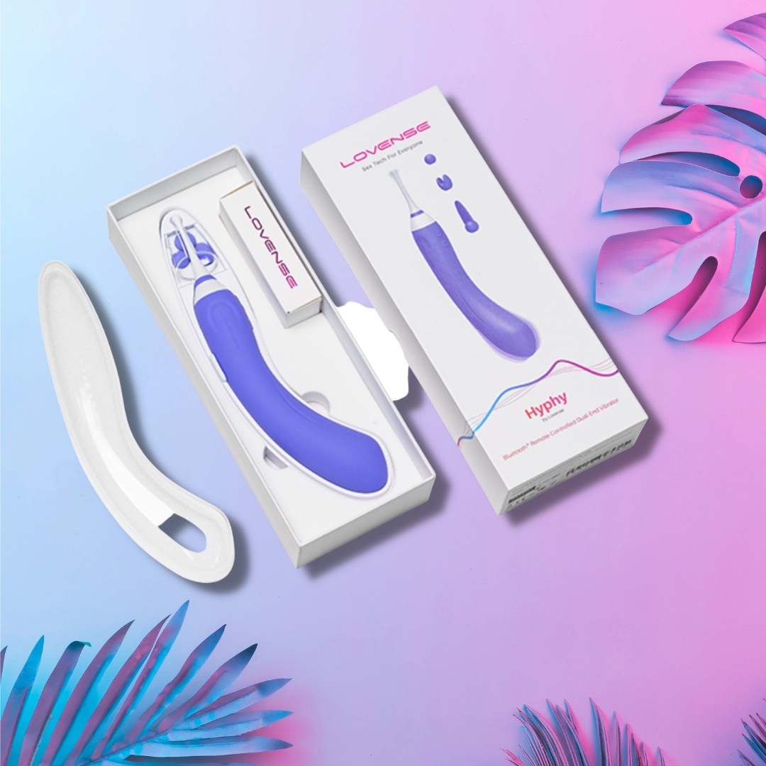 Lovense Hyphy Dual-Stimulation Clitoral   G-Spot Vibrator