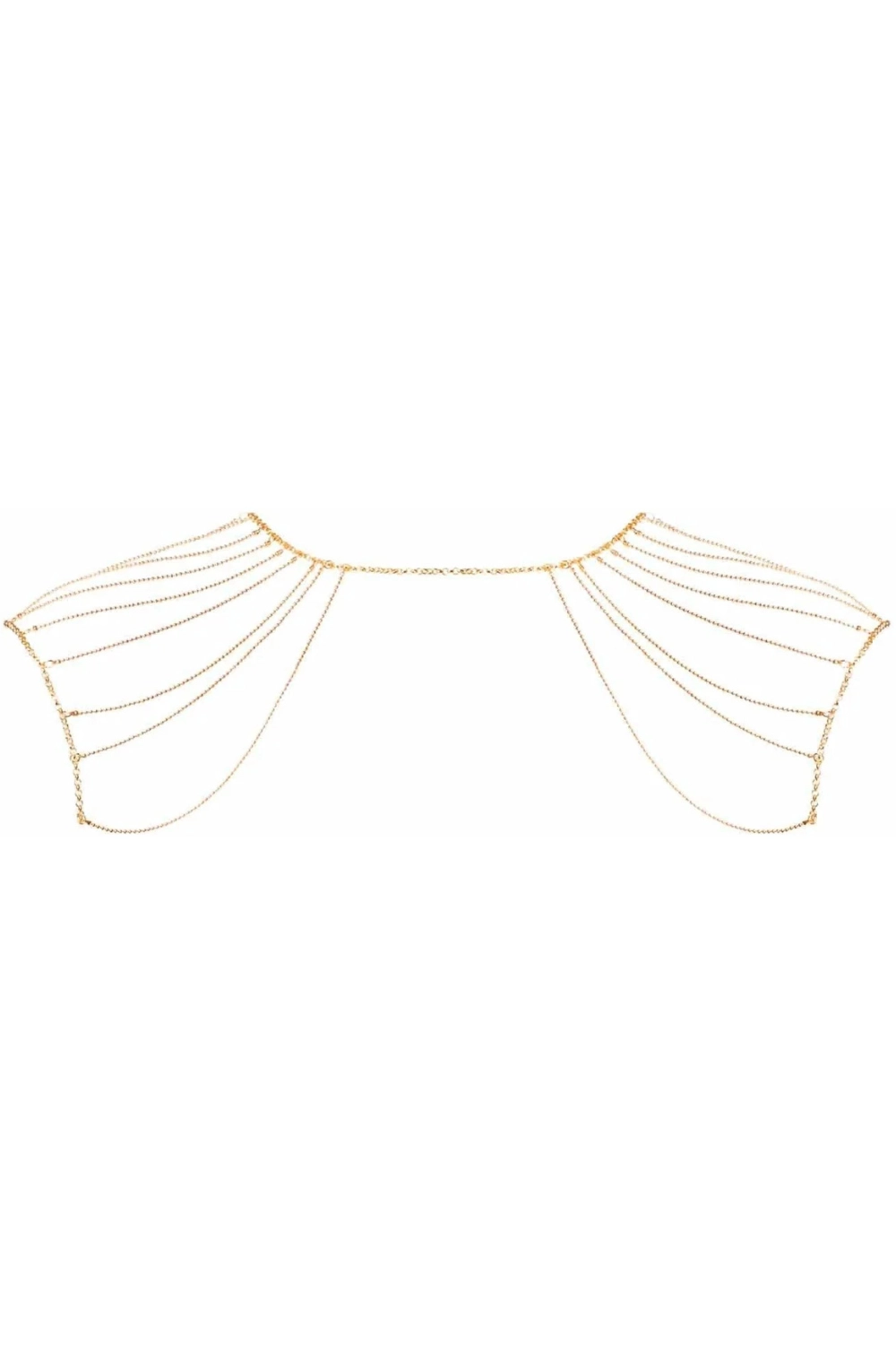 Magnifique Shoulders and Back Chain in Gold