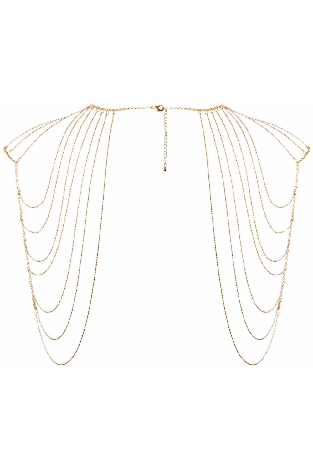 Magnifique Shoulders and Back Chain in Gold