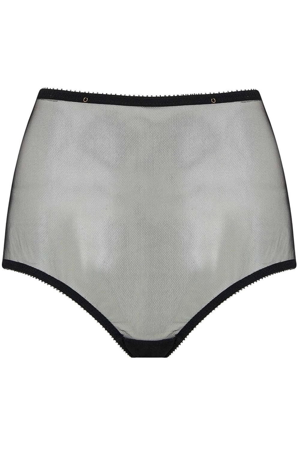 Marinette High Waist Brief in Black
