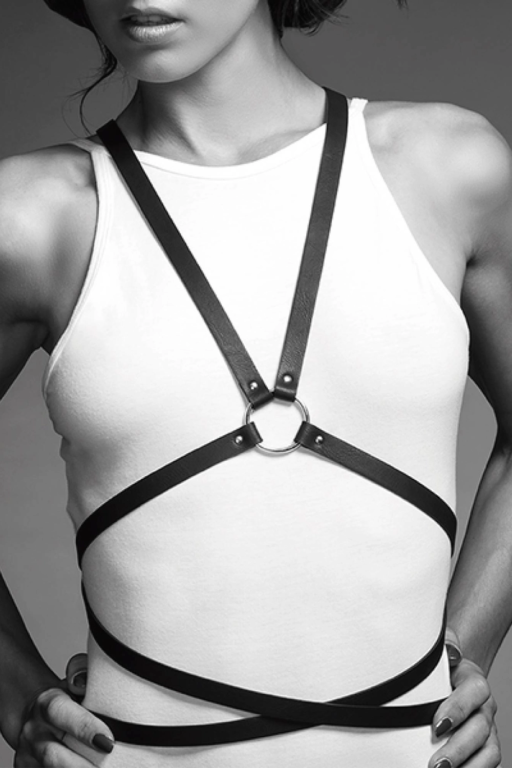 Maze Vegan Leather Wrap Harness
