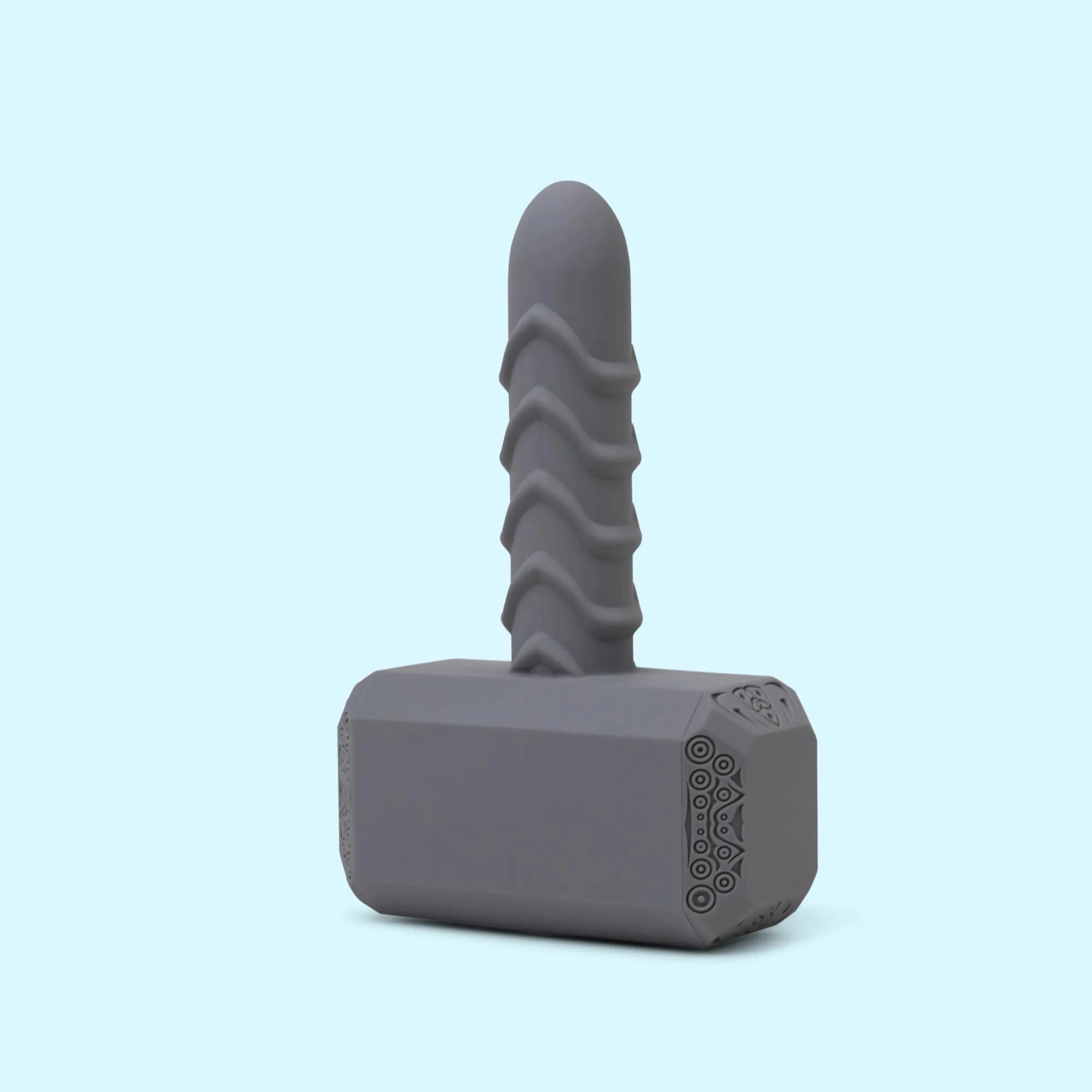 Mighty Hammer Fantasy Vibrator and Dildo