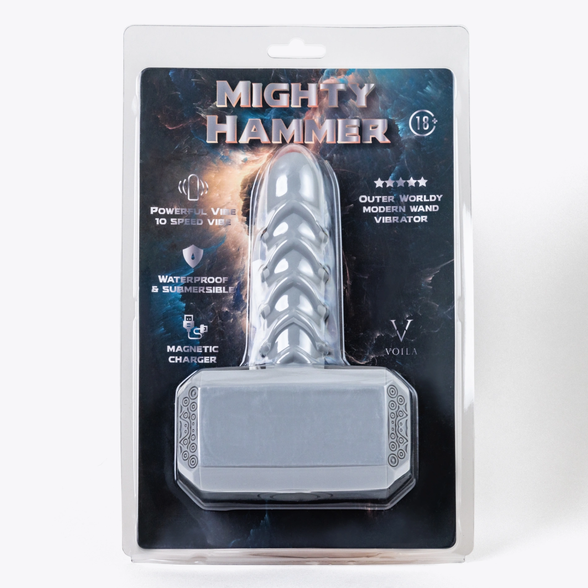 Mighty Hammer Fantasy Vibrator and Dildo