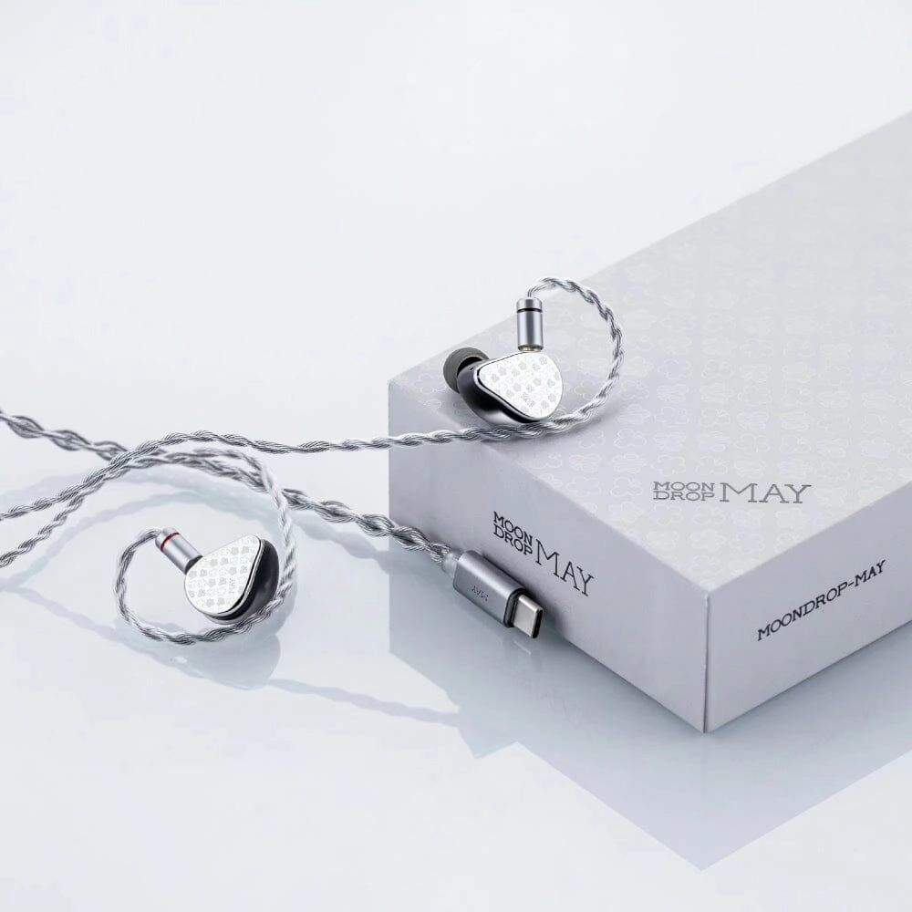 Moondrop May DSP Fully Balanced DD Planar Hybrid Drivers HiFi IEMs
