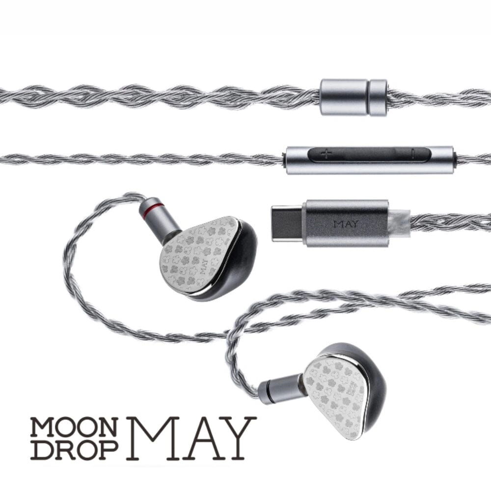 Moondrop May DSP Fully Balanced DD Planar Hybrid Drivers HiFi IEMs