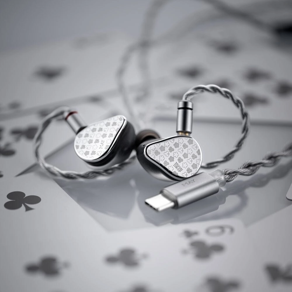 Moondrop May DSP Fully Balanced DD Planar Hybrid Drivers HiFi IEMs
