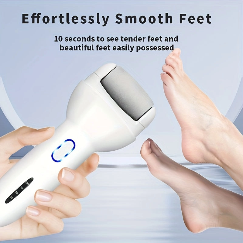 Mpow Electric foot callus remover White