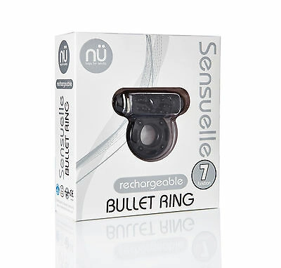 NU Sensuelle Bullet Ring - Black