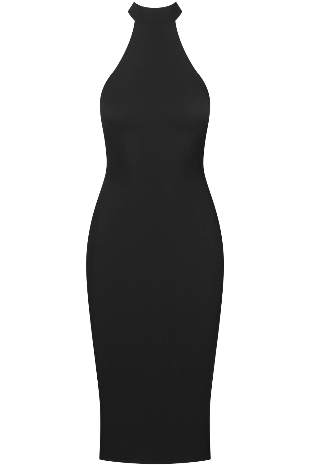 Nuit Infinie Halterneck Midi Dress