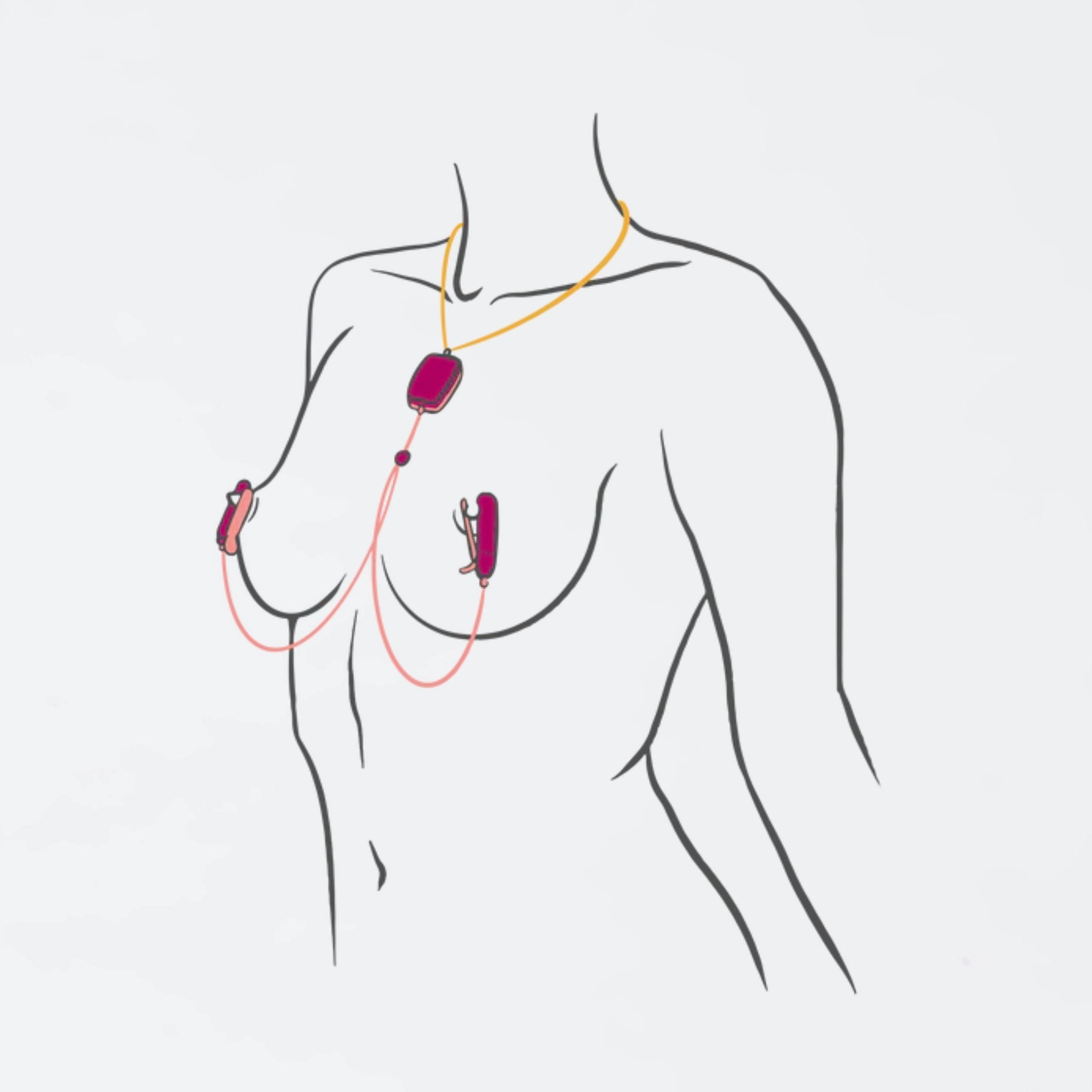 OhMiBod Sphinx Nipple Clamps