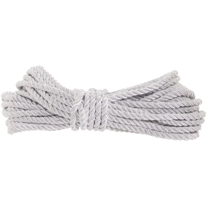 Ouch! 32.8'/10m Bondage Rope in Silver