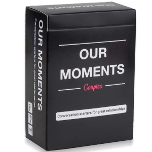 Our Moments Couples Card Game | 100 Questions to Reignite Intimacy
