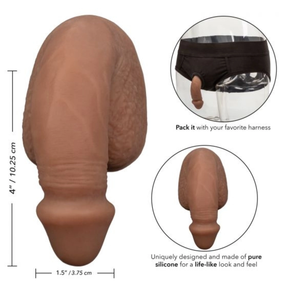 Packer Gear 4 Silicone Packing Penis