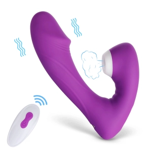 Paula - Remote Clitoral Sucking G Spot Vibrator 9 Vibrations & Suctions