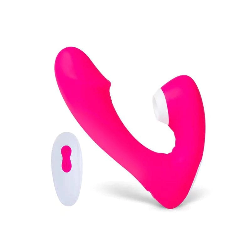 Paula - Remote Clitoral Sucking G Spot Vibrator 9 Vibrations & Suctions