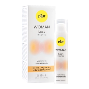 Pjur WOMAN Lust INTENSE Vibrating Clitoral Stimulation Orgasm Gel 15ml