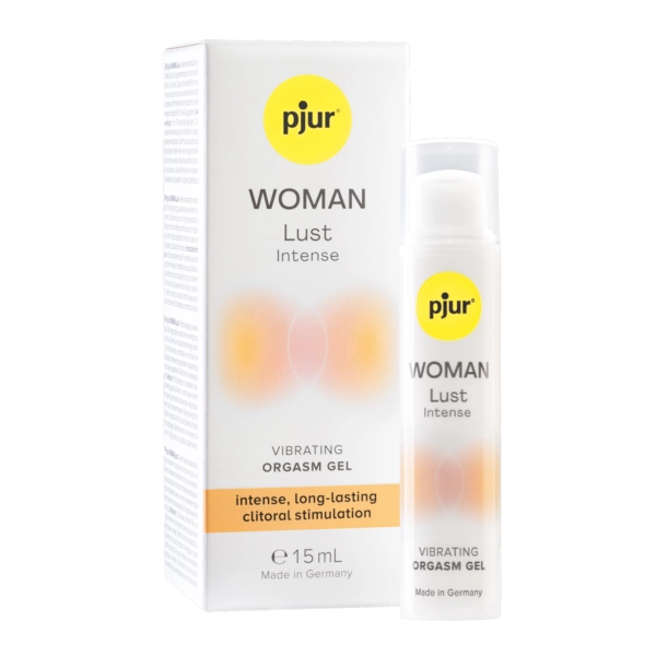 Pjur WOMAN Lust INTENSE Vibrating Clitoral Stimulation Orgasm Gel 15ml