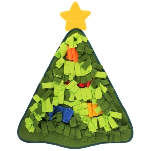 P.L.A.Y. Snuffle Mat Christmas Tree Dog Toys