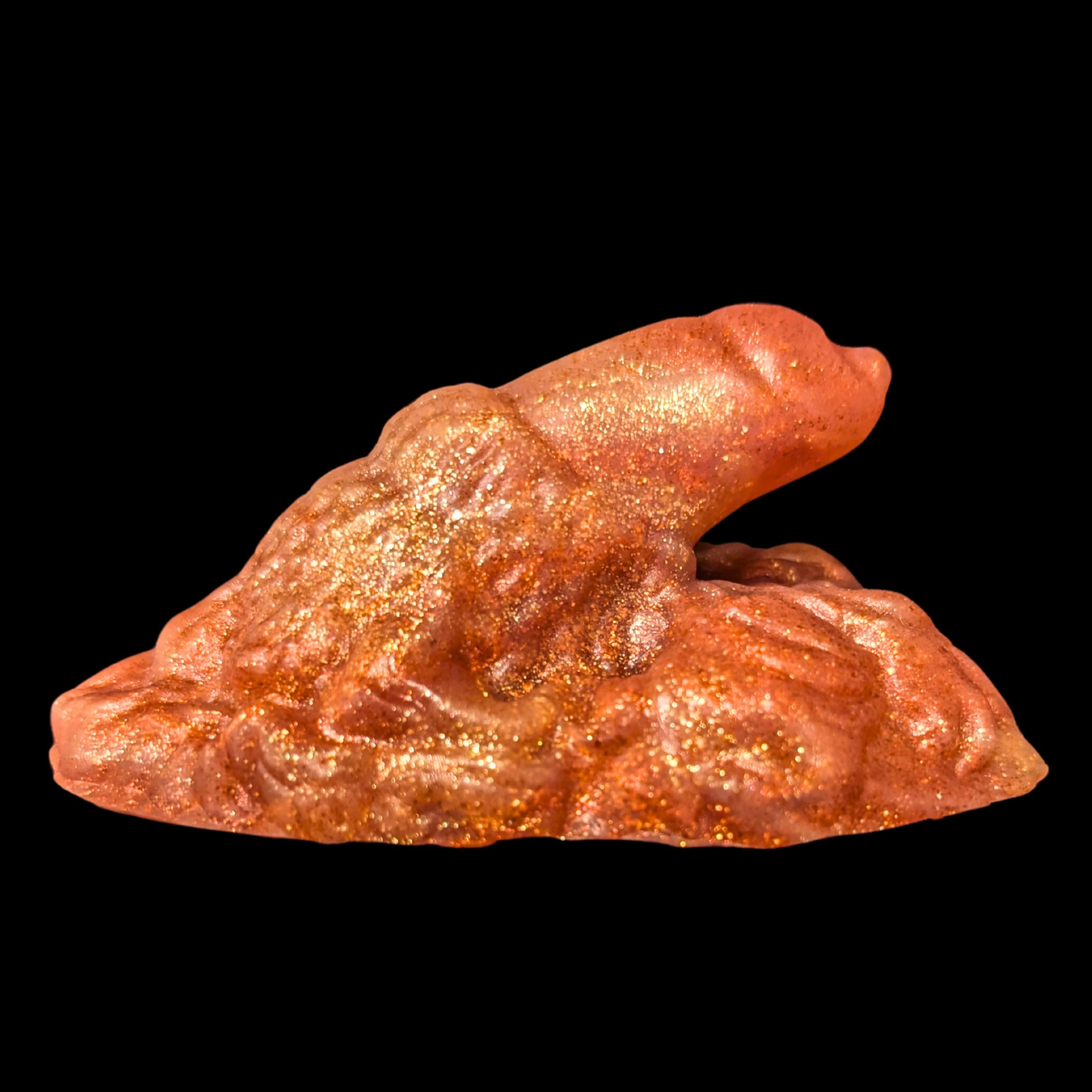 Premade Medium Fenrir, Lycan Packer - Blend Copper and Shimmer Gold - Classic Firmness