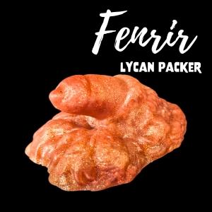Premade Medium Fenrir, Lycan Packer - Blend Copper and Shimmer Gold - Classic Firmness