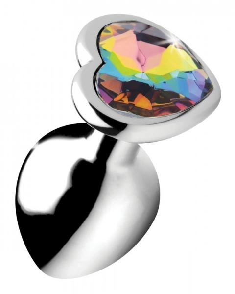 Prism Heart Jeweled Anal Plug