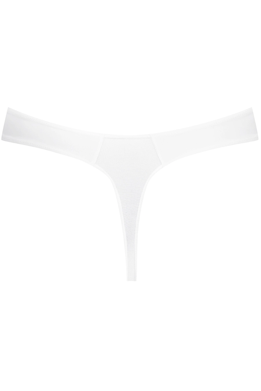 Pure Tentation High Rise Thong White