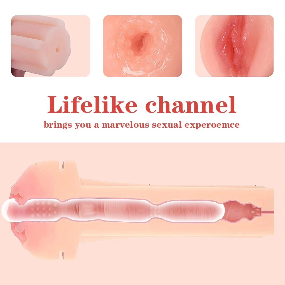 Realistic Vagina Pussy Masturbators Soft Pocket Pussy Penis Sleeve Training Masturbation Cup Sex Toys