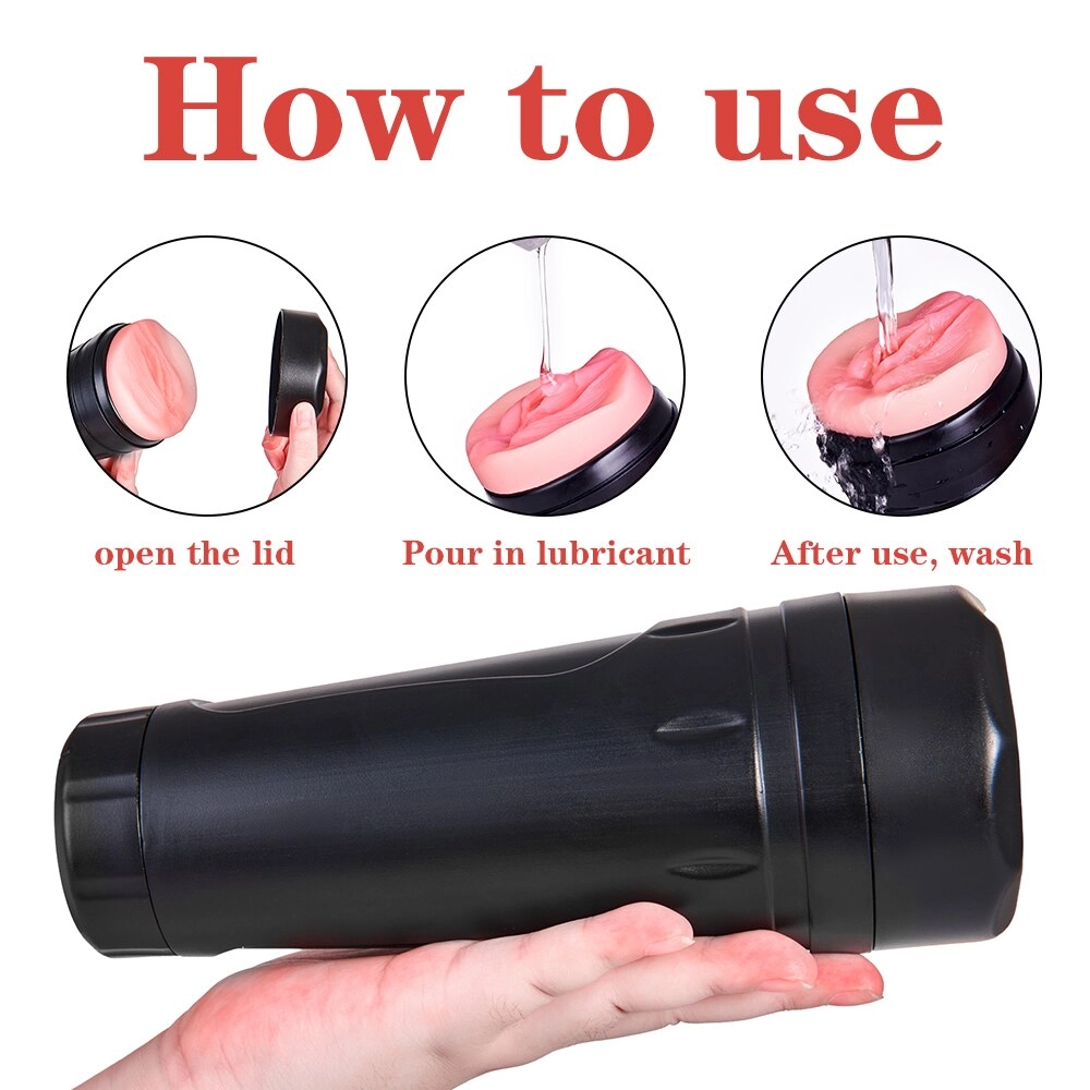 Realistic Vagina Pussy Masturbators Soft Pocket Pussy Penis Sleeve Training Masturbation Cup Sex Toys