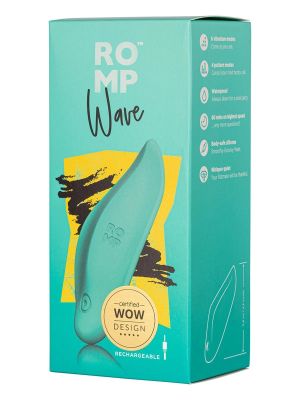 Romp Wave Lay-on Clitoral Vibrator