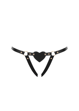 Salome Open Panty (Black)