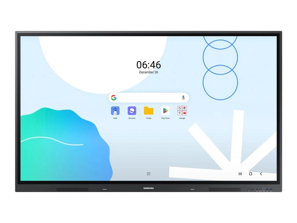 Samsung Interactive Display WA65D - 65 Diagonal Class WAD Series LED-backlit LCD display - education / business - with built-in