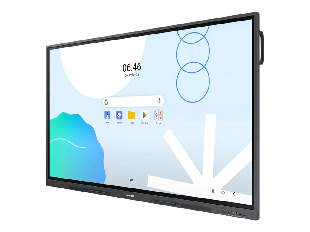 Samsung Interactive Display WA65D - 65 Diagonal Class WAD Series LED-backlit LCD display - education / business - with built-in